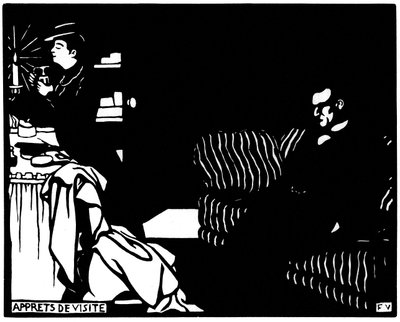 Látogatás megáll Intimités VIII alkotó: Félix Valloton